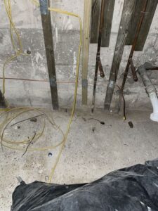 Completed plumbing work by KoolGator technicians