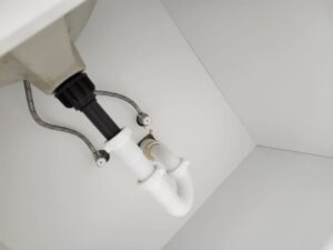 Completed plumbing work by KoolGator technicians