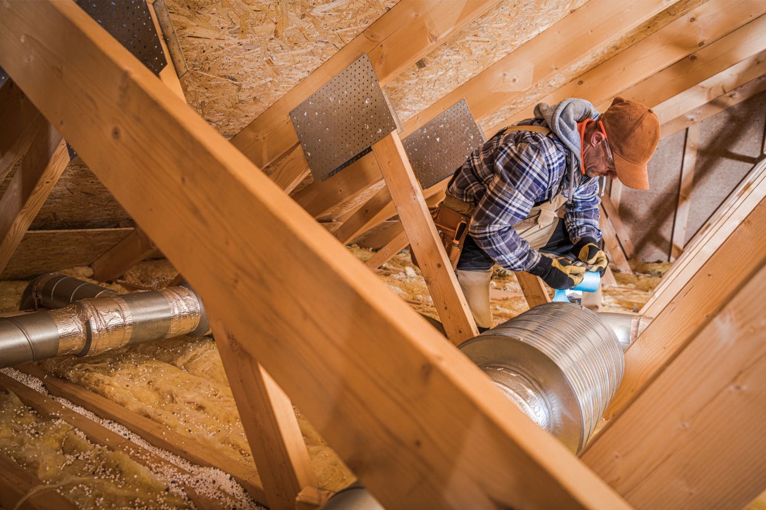 Duct sealing process