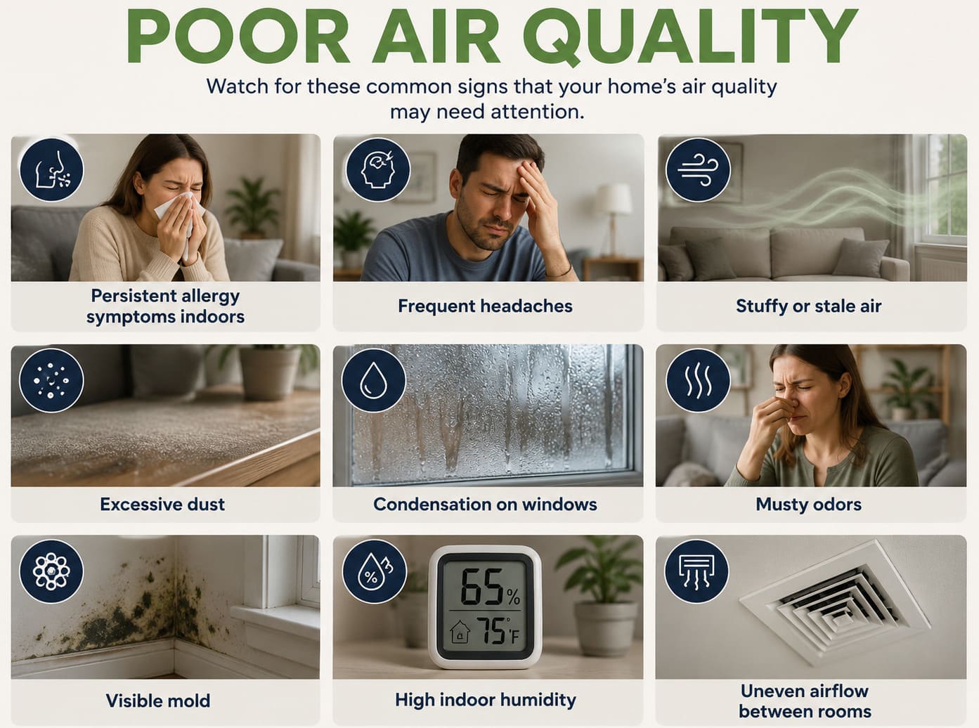 poor air quality signs